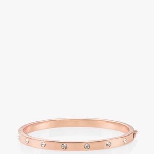 $68 Kate Spade Set in Stone Hinged
Bracelet Rose Gold